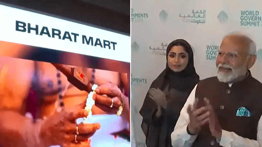 Bharat Mart ground-breaking ceremony photo from UAE India Business Council
