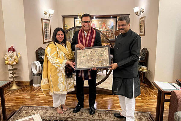 Meeting gallery image 4 featuring Dr. D. P. with UAE India Business Council