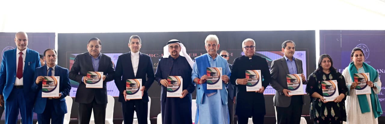 UIBC-UC Chairman Faizal Kottikollon Launches DREAM School in Kashmir with Lt. Governor Manoj Sinha